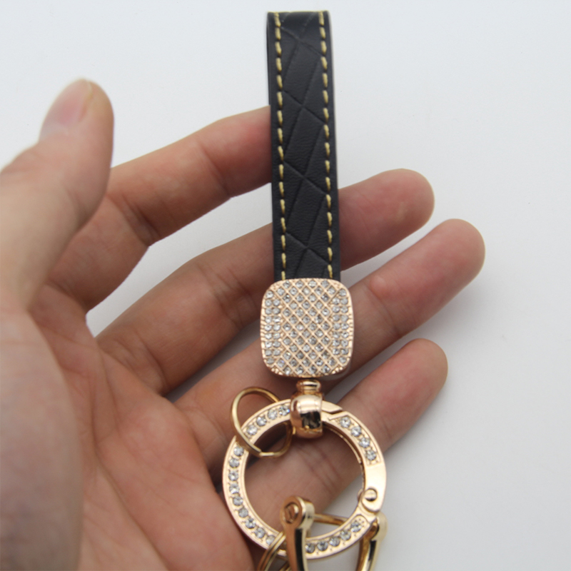 Мода ананас полный алмаз алмаз шаблон брелок металлический кулон автомобиль брелок старшие модели.3