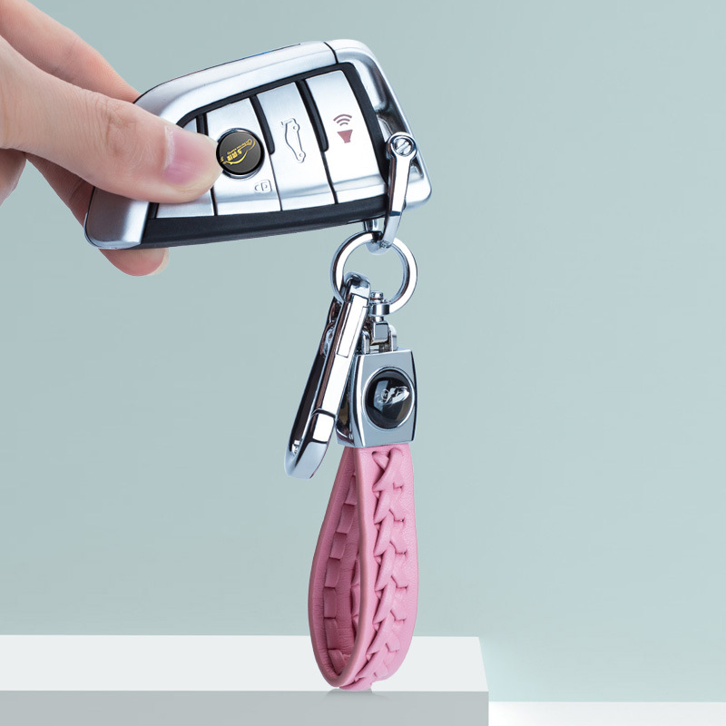 Новая мода плетеная веревка брелок с бриллиантом лопнул автомобиль брелок применимо сумка кулон висит украшения оптовая торговля.3